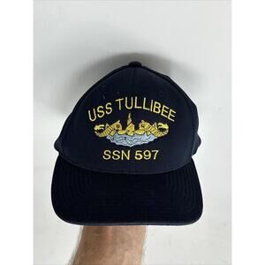 Uss Tullibee Hat Fitted 6 7/8 - 7 3/8